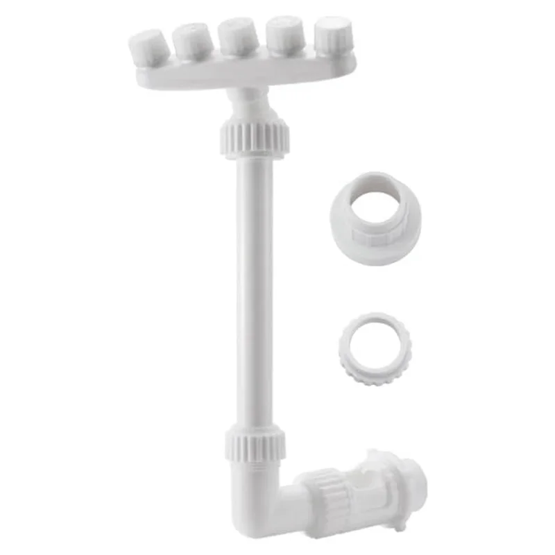 

【БОЛЬШАЯ РАСПРОДАЖА】Фонтан для бассейна с пятью насадками, водопадный распылитель для бассейна, фонтан для плавательного бассейна