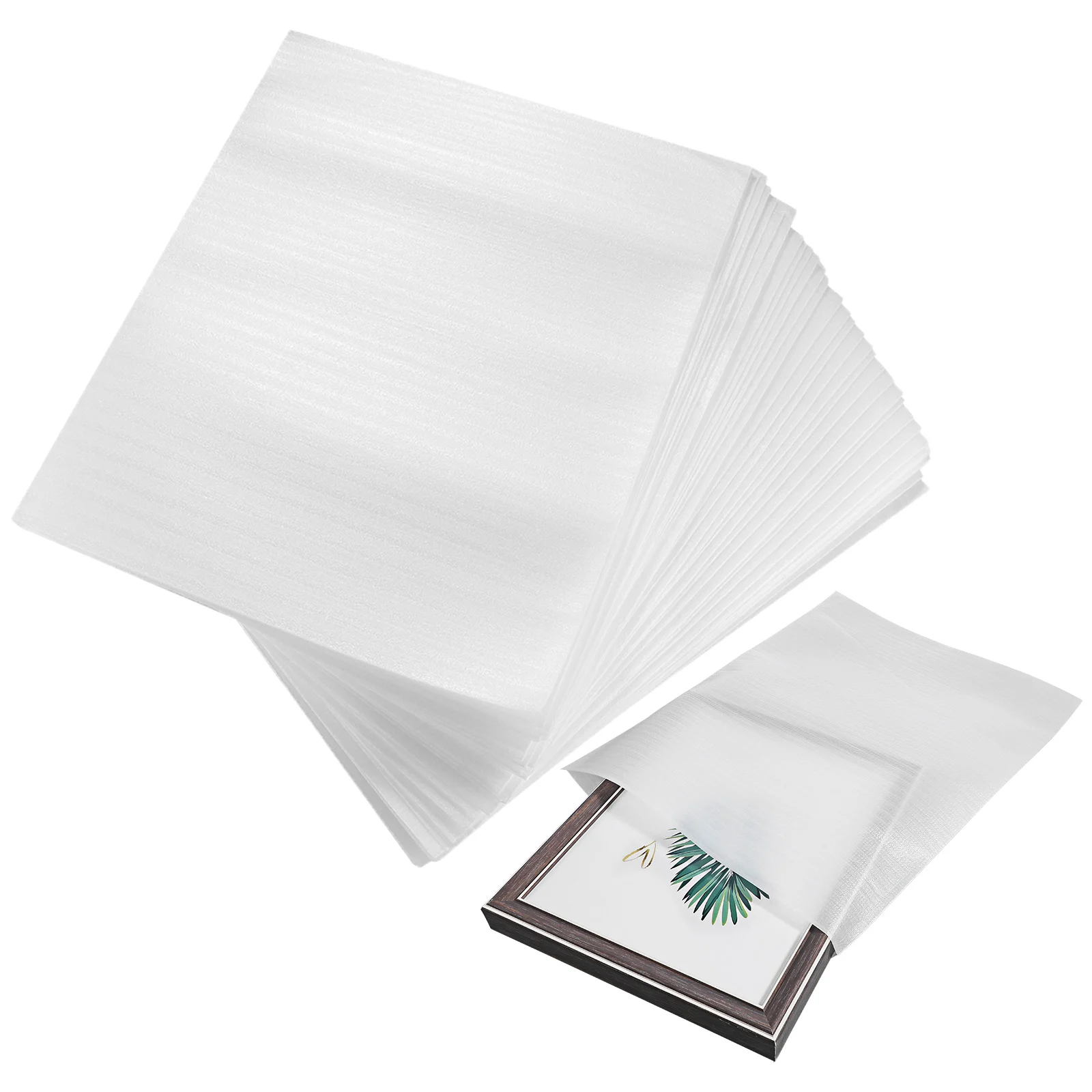 100 Pcs Shipping Supplies Bags Shockproof Pouches Foam Board Shatterproof Wraps