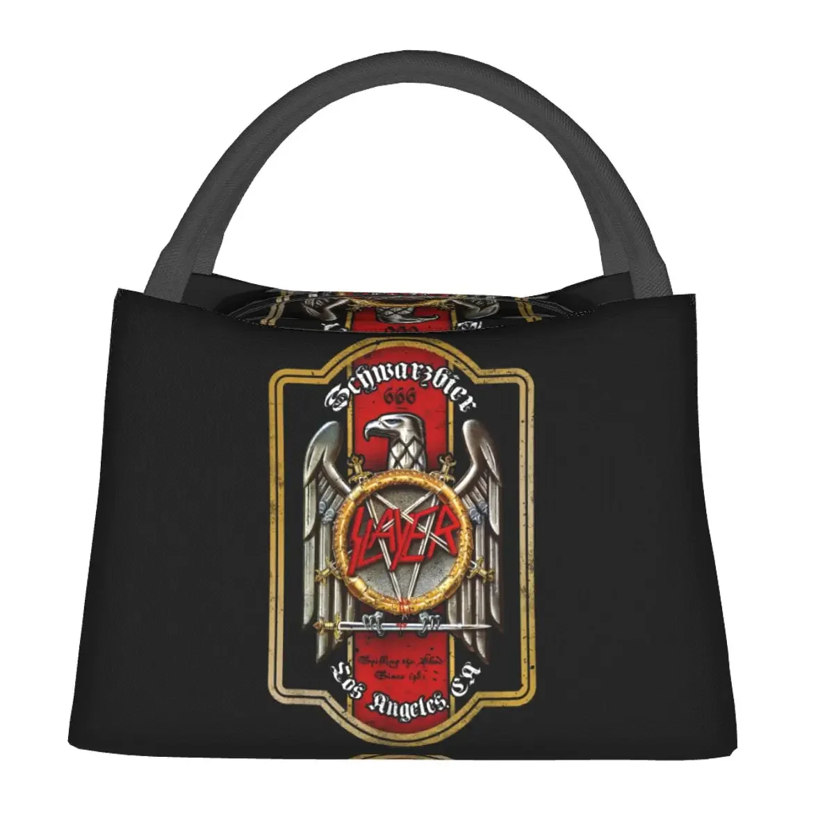 Slayers-fiambrera térmica con etiqueta de cerveza para mujer, bolsa enfriadora portátil de viaje, bonita, personalizada