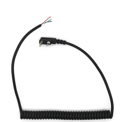 Cable de altavoz para walkie-talkie Baofeng UV5R, Kenwood TK-240, Linton, 2 pines, 4 cables