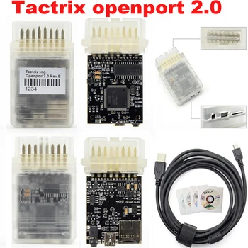 Tactrix Openport 2.0 ECU 플래시 오픈 포트 자동 obd2 스캐너 케이블 튜닝 자동차 진단 도구 지지대, Meredes Passthru J2534  Best5