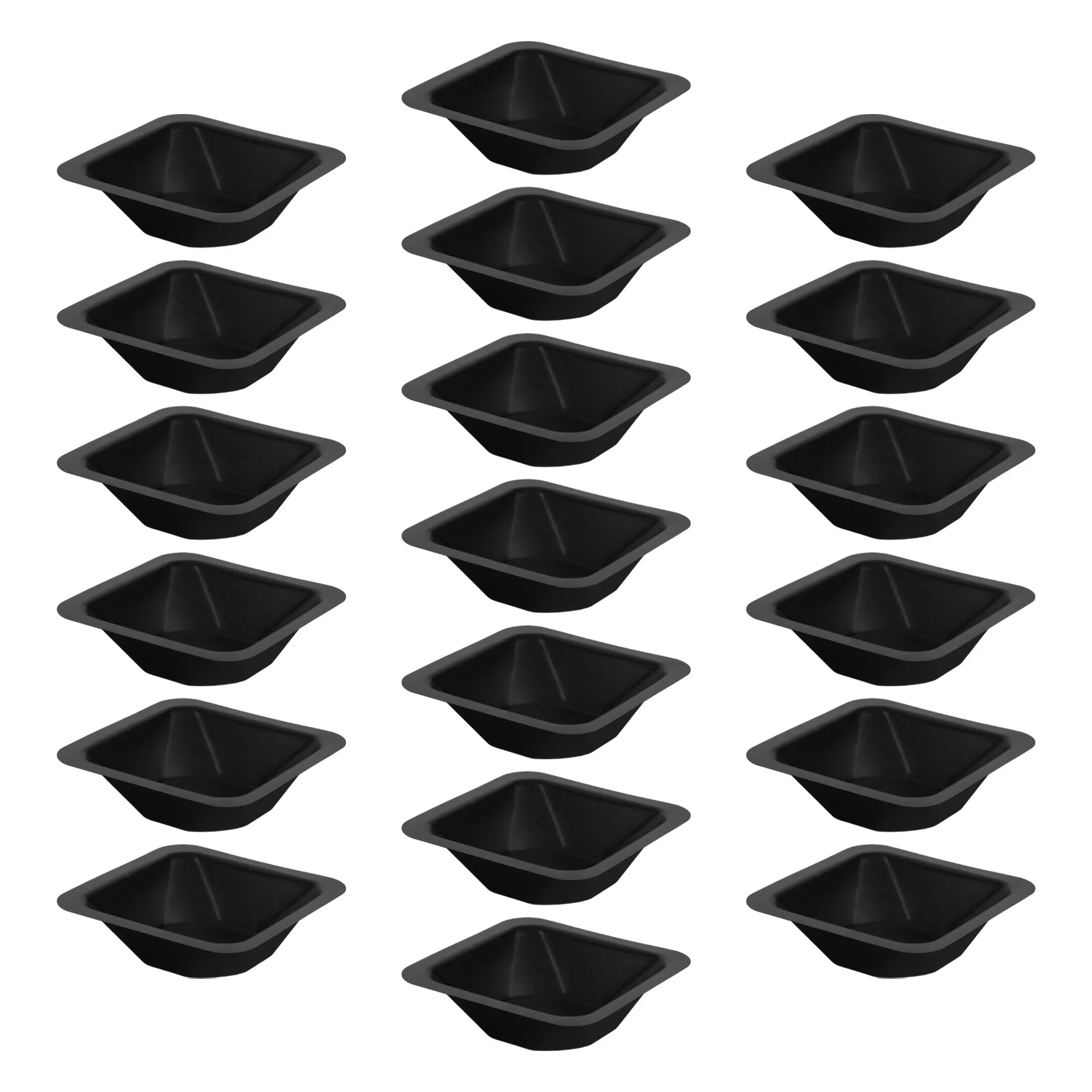 

20Pcs Lab Weighing Boats Plastic Reusable Measuring Dishes for Powder Liquids Accurate Laboratory Equipment Tray