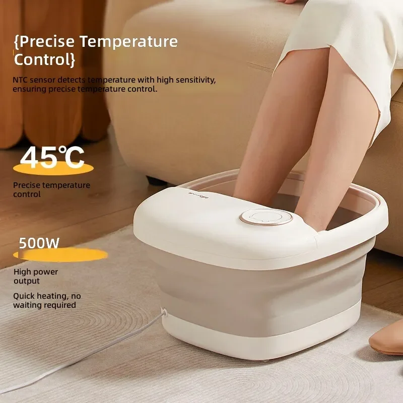 For foldable foot bucket zyp-f05y1 heating constant temperature portable foot washing bucket handy gadget