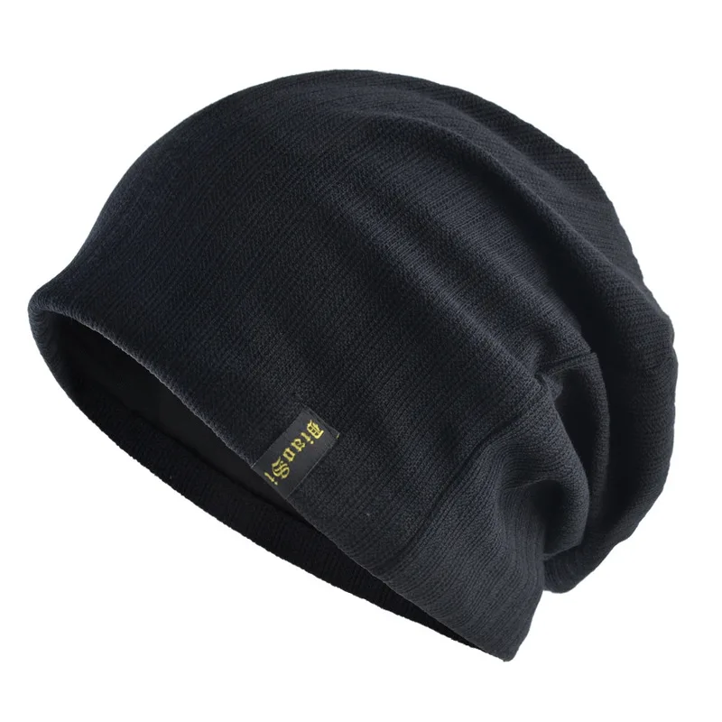 Spring and autumn thin hat for men, trendy pullover hat, head wrap hat for young students, summer casual headscarf hat