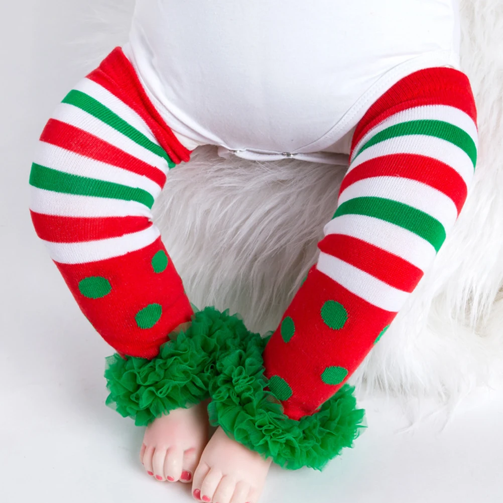 

Christmas Socks Kids Long Cotton Cover Cartoon Design Warm Fashionable Newborn Stockings Durable Breathable Indoor Outdoor Wear