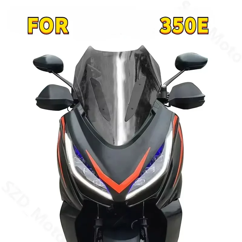 

Экран для Zontes E350 350E 350 E ZT350E ZT350T-E, спортивные ветровые дефлекторы для мотоцикла, лобовое стекло, козырек, серый