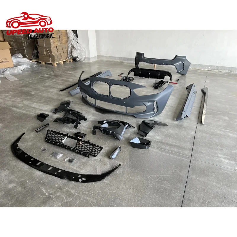 Suitable for Car Conversion Facelift MT Bodykit Front Rear Bumper Side Panel BMW 1 Series F40 135i 2020+ PP Material - view 2