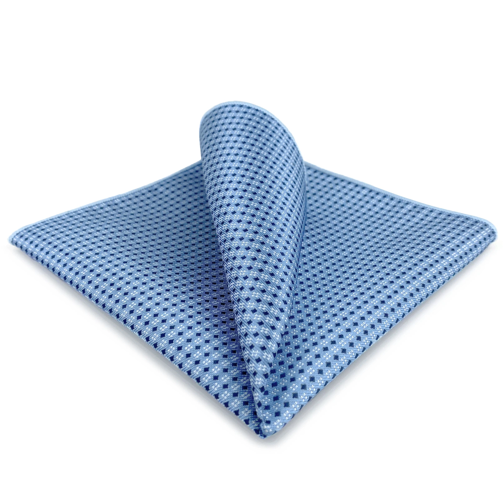 Azul azul bolinhas conjunto de gravata masculina casamento clássico mistura de seda laços para masculino gravata borboleta pré-amarrado lenço 63 "160cm