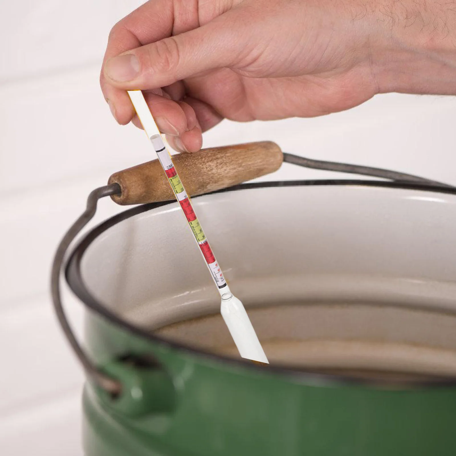 

Ареометр для вина, тройная шкала, точный тестер для пива, инструменты для заваривания, кухонное оборудование для производства вина, бытовые принадлежности