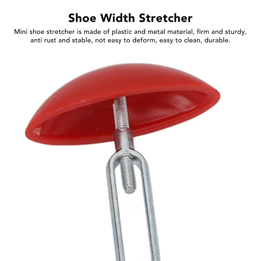 2pcs Adjustable Structure Mini Shoe Stretcher Lightweight & Portable Fit Men And Women Shoes Adjustable Shoe Width Expander