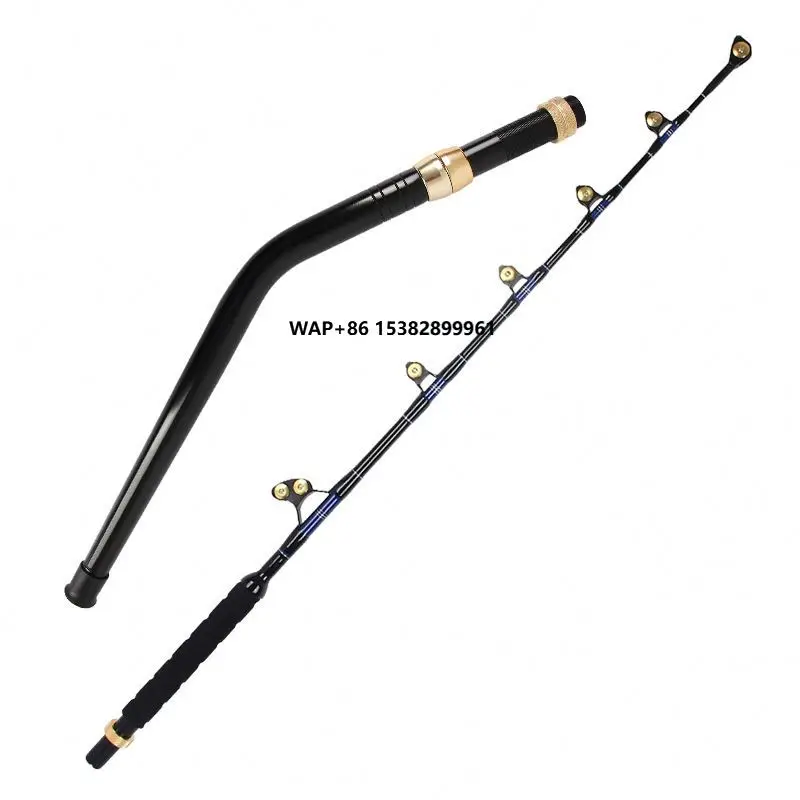 

Eliminator Heavy Duty Tow Big Game Saltwater Rod and Reel Combination 6ft 130lb Offshore Boat Deep Sea Tow Rod