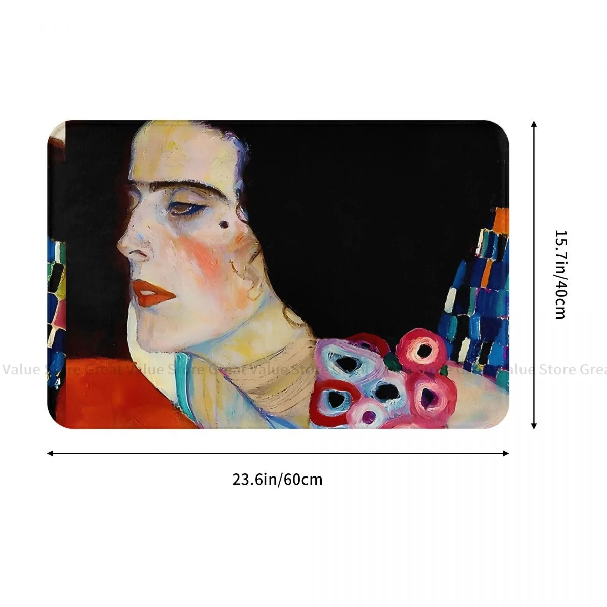 Gustav Klimt Patting Art Kitchen Non-Slip Carpet Judith II Bedroom Mat Welcome Doormat Floor Decoration Rug