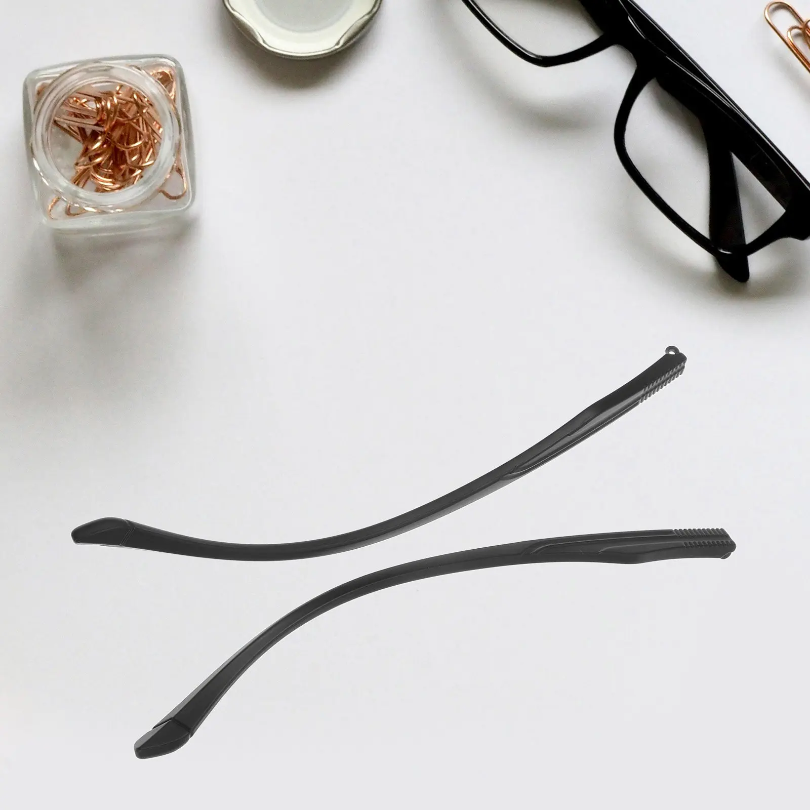 

Универсальные сменные дужки для очков из материала TR90, легкие, эргономичные, удобные в использовании, подходят для внешних оправ с зубцами.