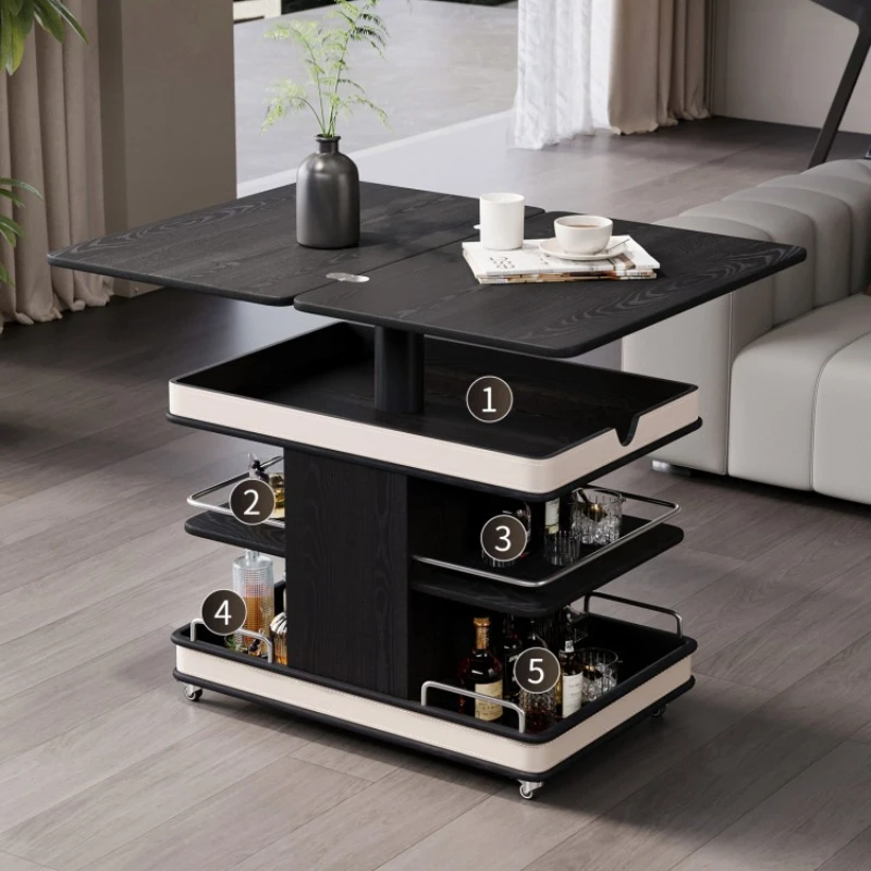 

Solid Wood Villa Coffee Tables Design Luxury Nordic Modern Coffee Tables Fashion Balcony Home Furniture Stolik Kawowy Ls40cj