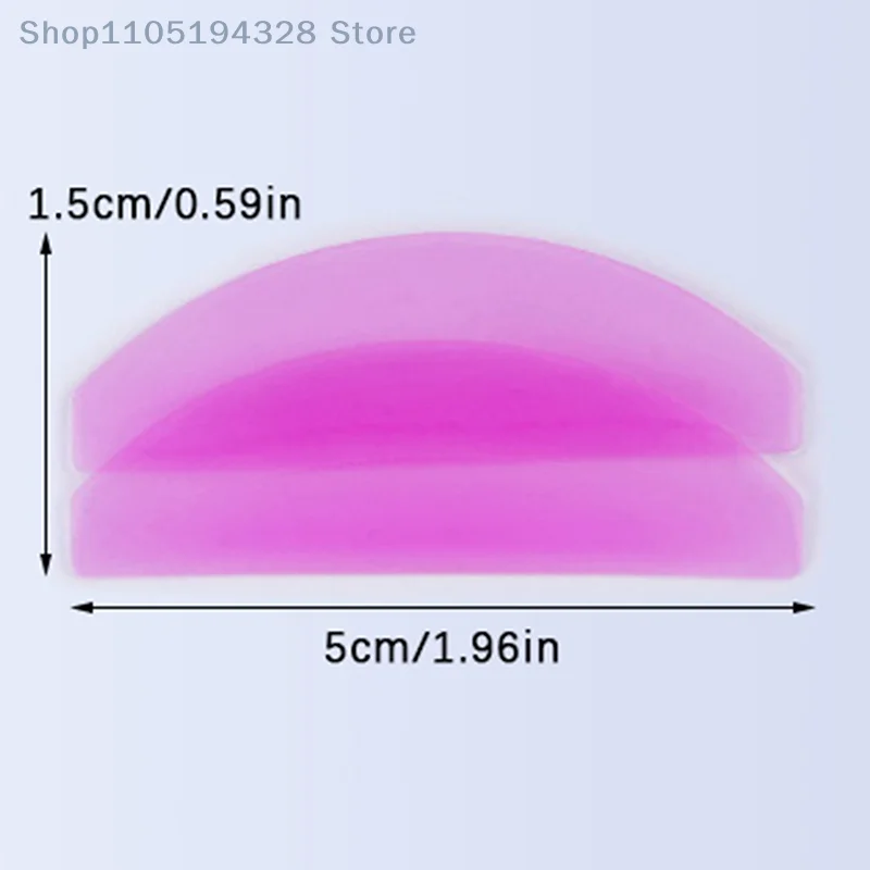 [MP] 1 Paar Ultra Dünne Silikon Wimpern Dauerwelle Pads Wimpern Stangen Schild Heben 3D Wimpern Curler Zubehör Applikator make-up-Tool