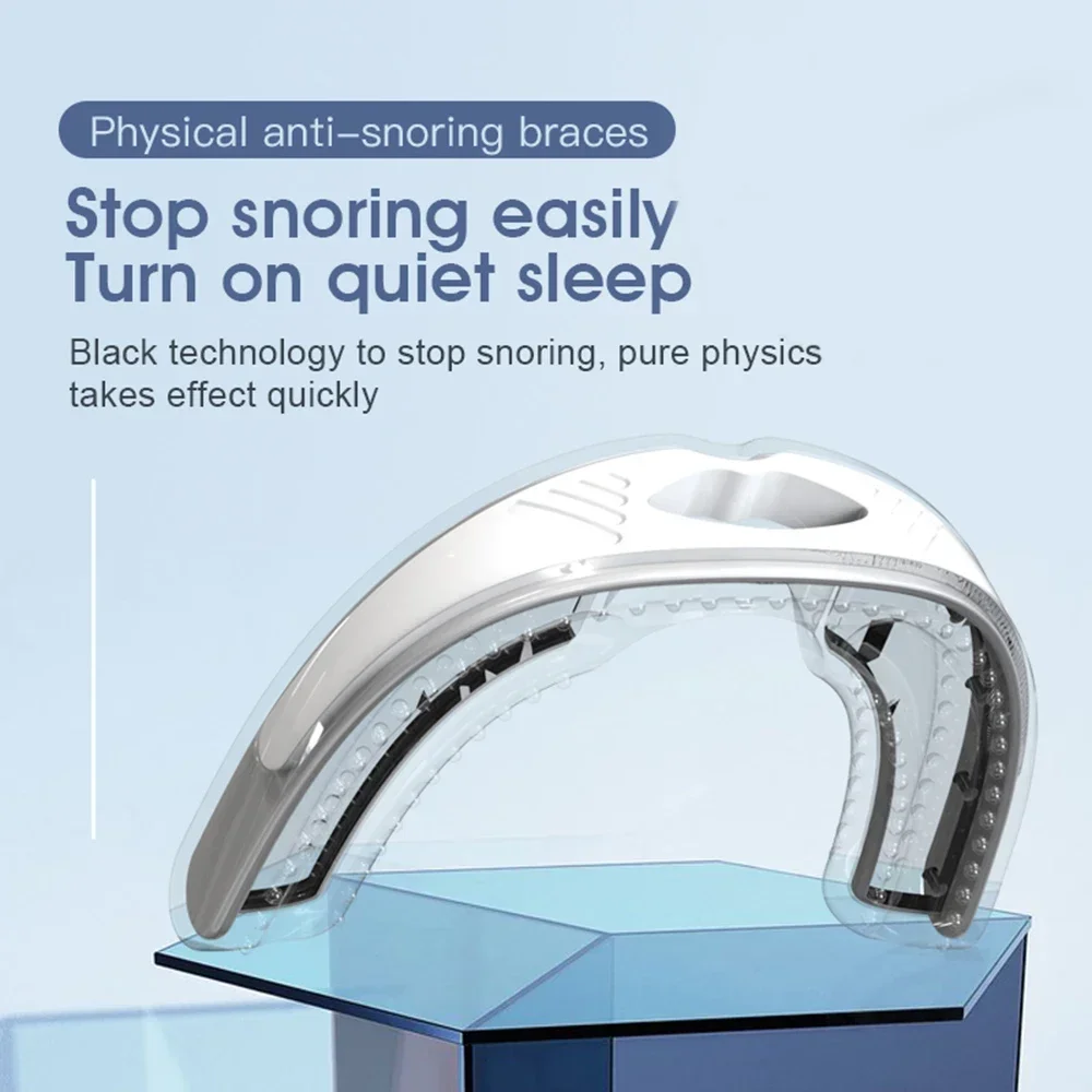 New Anti-snoring Snore Braces Apnea Guard Bruxism Tray Sleeping Aid Mouthguard Health Care Sleep Snoring Better Breath Aid Night