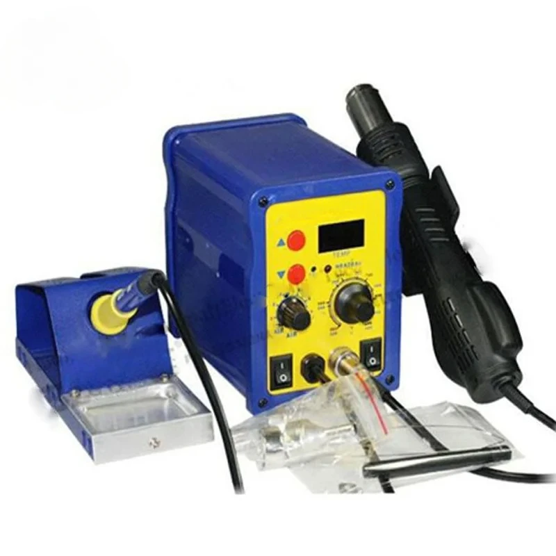 1pc BK-878L2 led digital Display SMD Brushless Hot Air Rework Station + Soldering Iron and Heat Gun for Cell Phone Repair