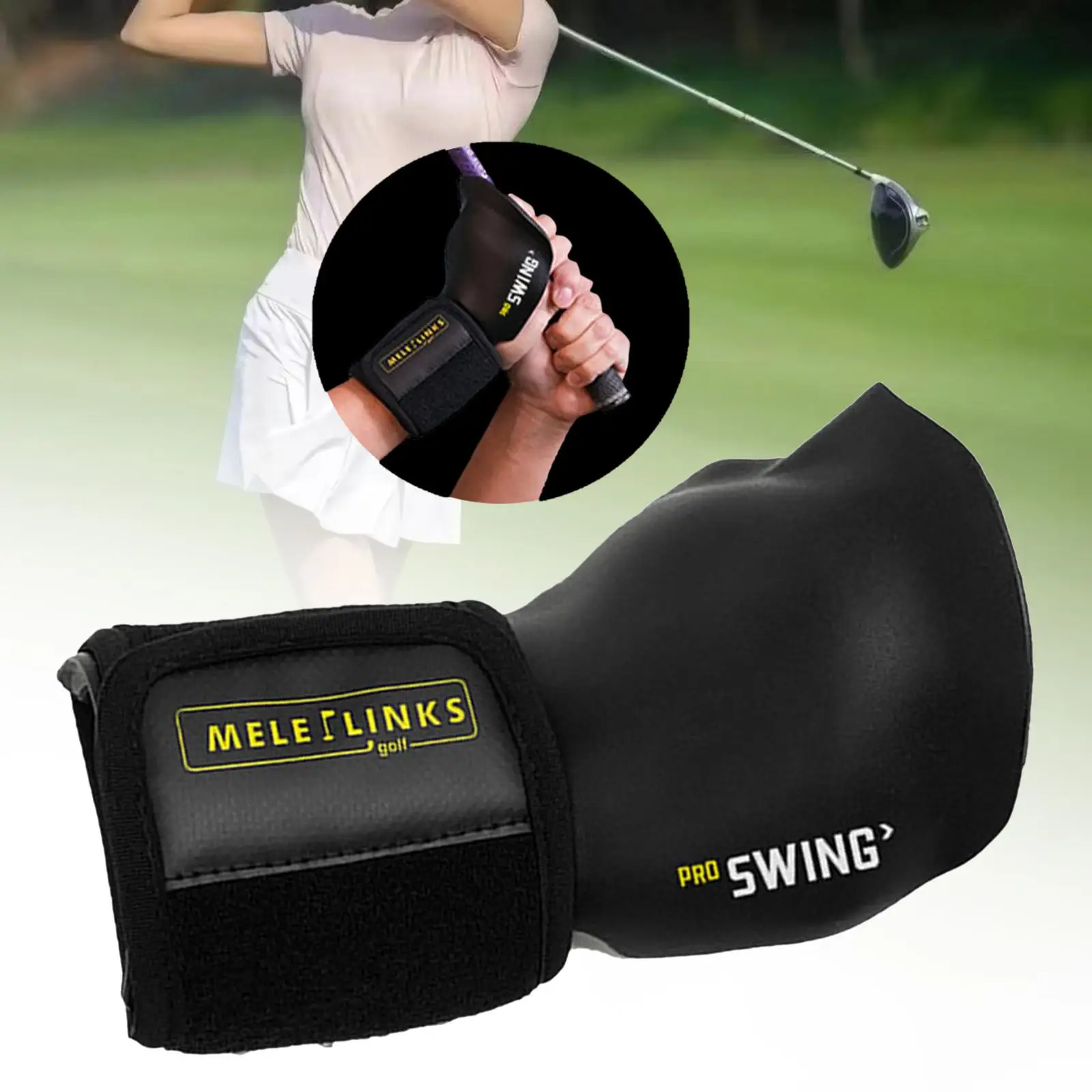 Golf Swing Trainer Golf Alignment Practice Tool Lightweight Training Aid Golf Swing Brace Band Golf Accessories Beginners