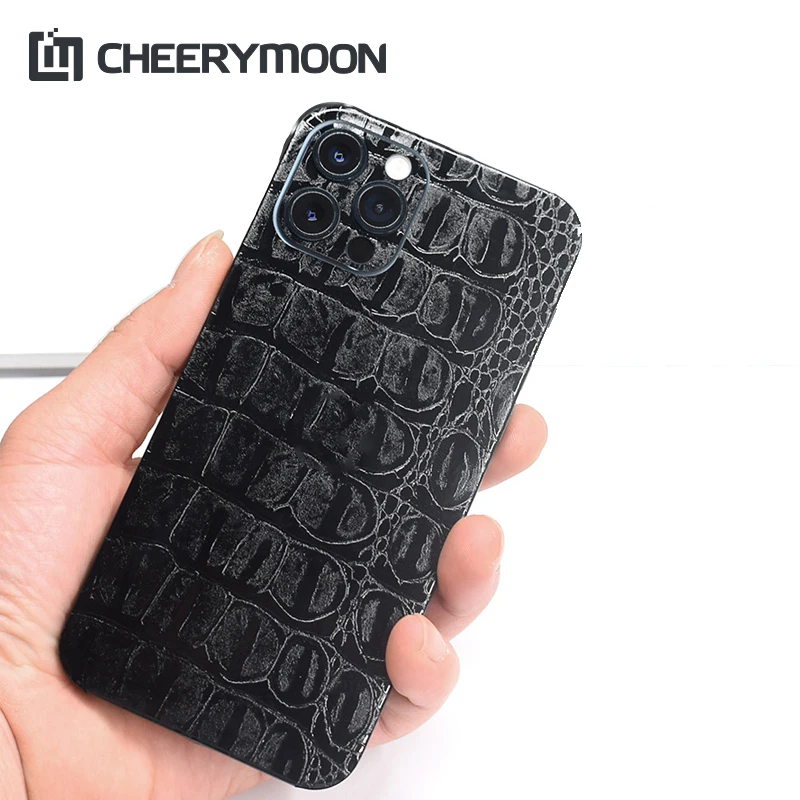 Colors Rear Sticker Wrap Skin Croco Snake For IPhone13 IPhone 12 11 Pro Max Mini S 5 Maxtte Back Film