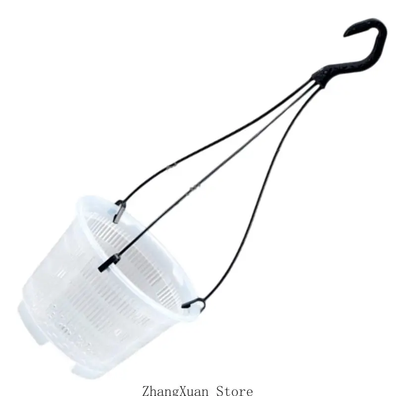 Meshes Pot Root Control Orchidee atmungsaktiv Wachstum Container Drainage Loch 3 x – Detail 7
