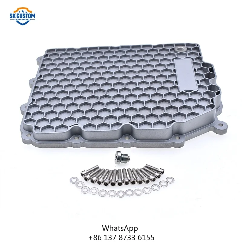 Aluminum Transmission Oil Pan For BMW M2 M3 M4 M5 M6 DCT 7 Speed Gearbox OEM 28107842385