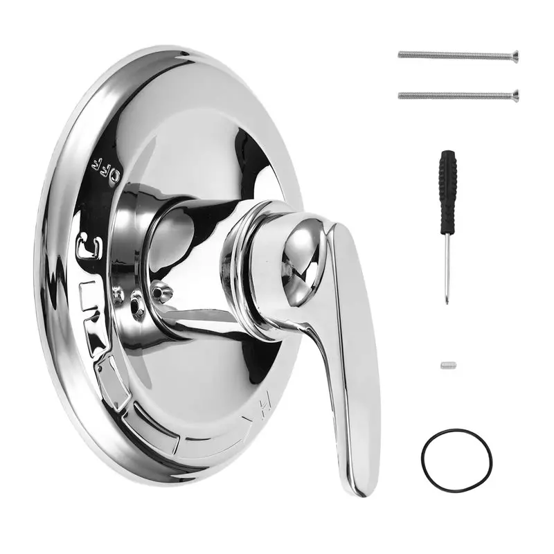 AT29-For Delta Foundation For Shower Faucet System Handle Set, Single-Function Valve Trim Kit For 13 Series, Stainless Steel BT1