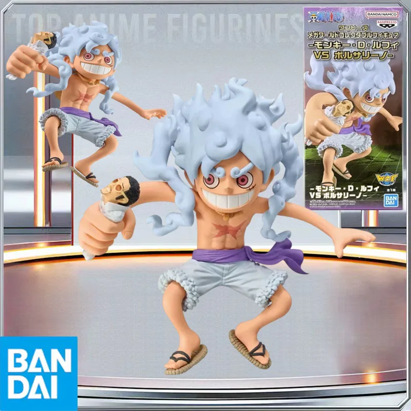 

BANDAI Genuine One Piece MEGA WCF Monkey D. Luffy VS Borsalino 13CM Anime Action Figure Collection Model Toy Holiday Gift
