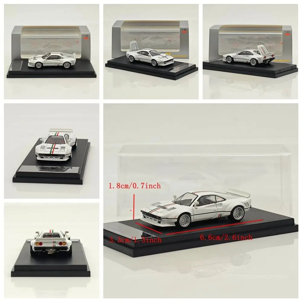 

HM 1:64 Scale 288 GTO Widebody Racing Sports Model Diecast Metal Car Collection Auto Gift Toy Vehicle Models