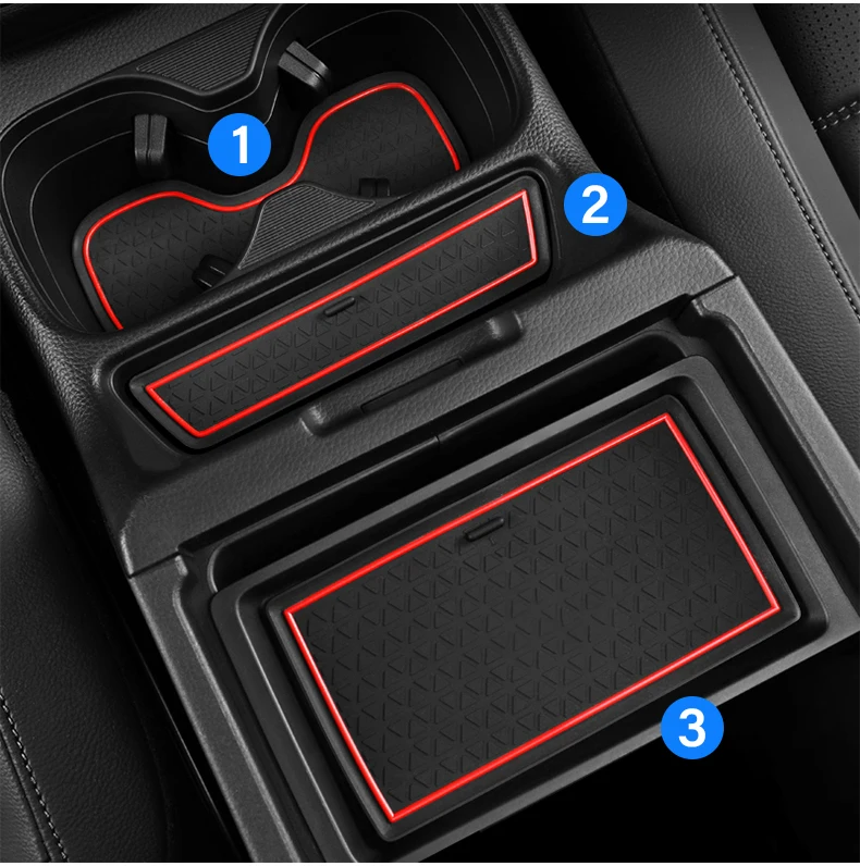 Für Honda CR-V CRV 6. Generation 2023 2024 2025 Silikon Autotür Nut Rutschfeste Matten Tor Slot Cup Pads Armlehne Kissen Zubehör – Detail 12