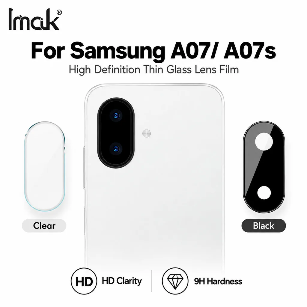 Camera Lens Glass For Samsung Galaxy A07 A07s 4G 5G Protector Film 9H Hardness HD Clear Anti Scratch Anti Fingerprint LS0001