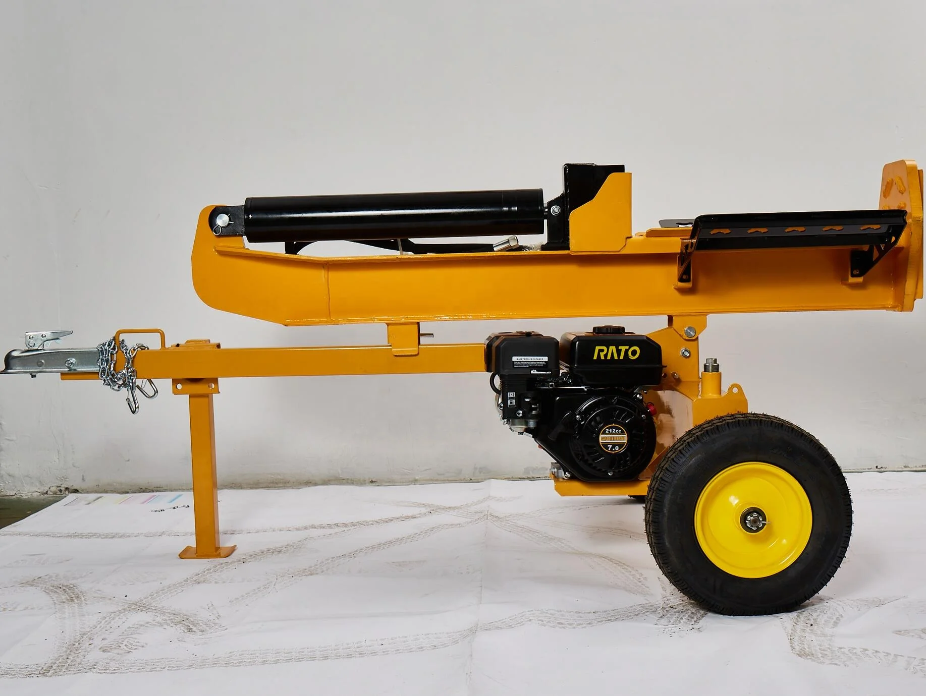 22 Ton Wood Qualified Log Splitter Gasoline Engine Power Rato Engine 212cc