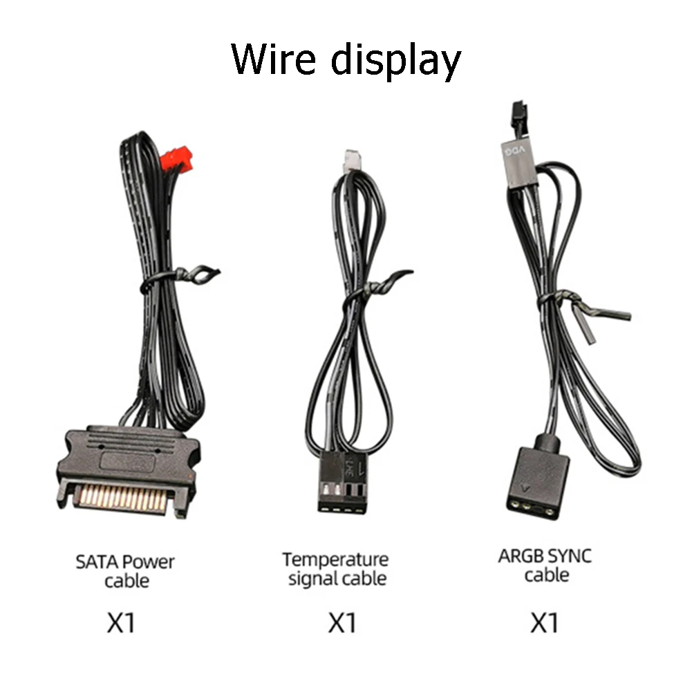 

RGB Controller 4Pin PWM 5V 3Pin ARGB Cooling Fan Smart Remote Control Household Computer Accessories for COOLMOON