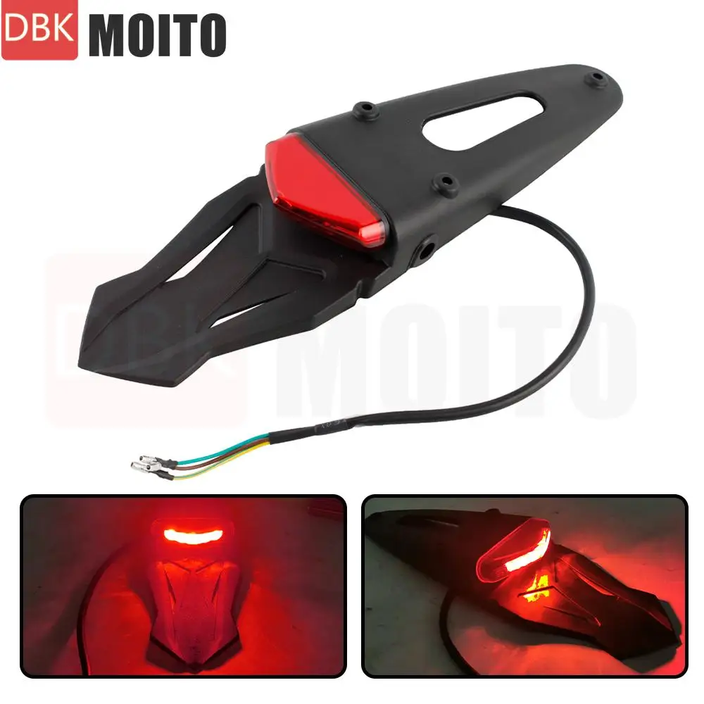 

Универсальный задний фонарь для чопперров, крейсеров, классический мотоцикл для Yamaha, KTM 250 EXC Enduro 50cc 80cc