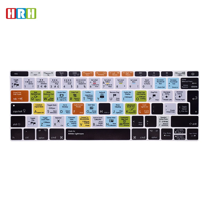 HRH Shortcut Keyboard Skin Cover  For 12