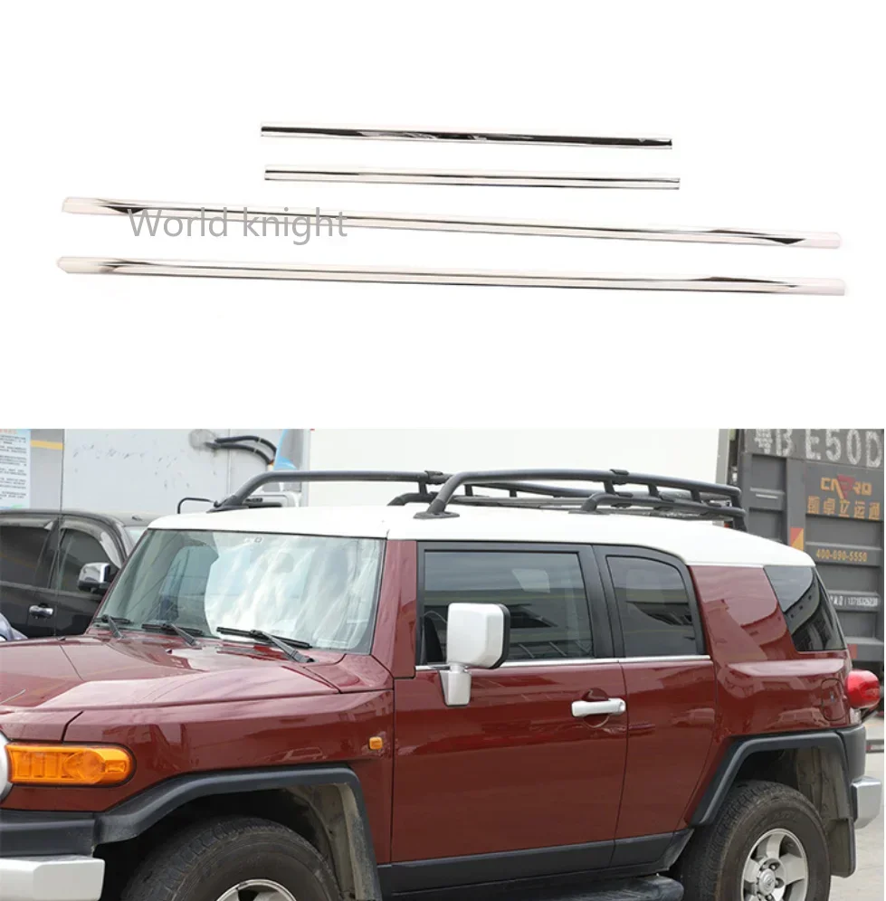 

Для Toyota FJ Cruiser 2007-2021, декоративная полоса из нержавеющей стали для автомобильного окна, отделка кузова, защита от царапин, стикер, аксессуар