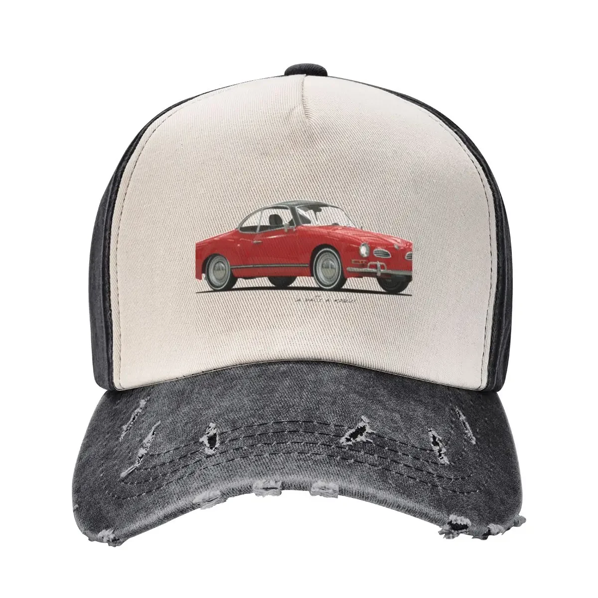 

Karmann Ghia Baseball Cap men's big size hat Anime Hat hard hat Luxury Brand Caps For Men Women's