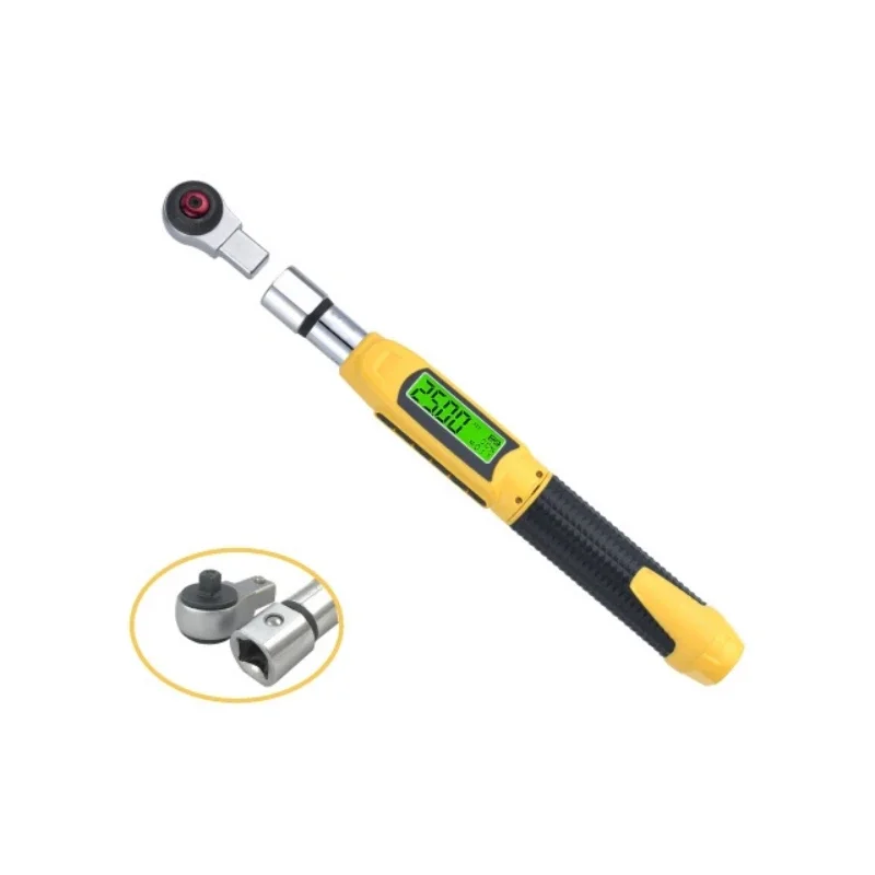 

Economical good quality interchangeable head mini digital torque wrench