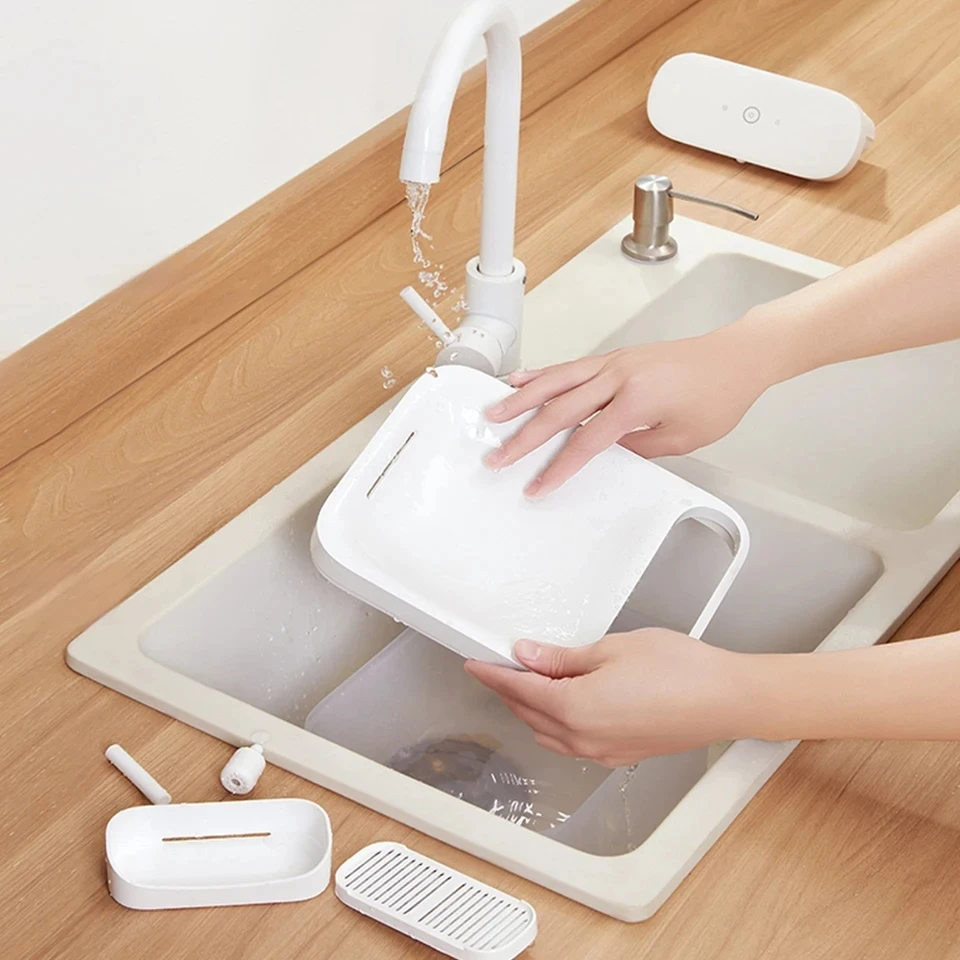 شاومى ميجيا موزع مياه ذكي لاسلكي للحيوانات الأليفة ، مستشعر موزع مياه القط ، منفذ سعة كبيرة ، ترشيح رباعي ، 3 لتر ، جديد