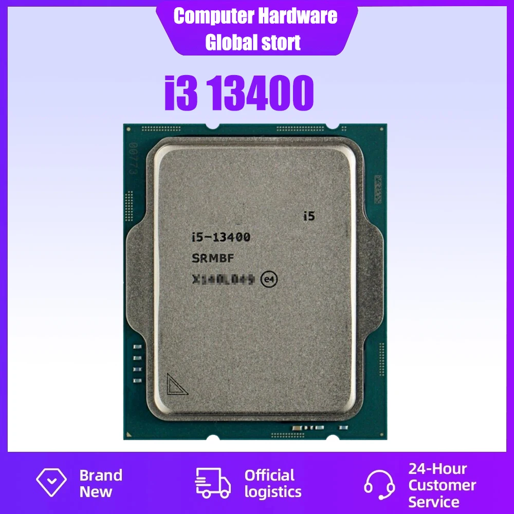 

НОВЫЙ Core i3 13400 2,5 ГГц 10-ядерный 16-поточный процессор L3 = 20 м 65 Вт LGA 1700 без вентилятора