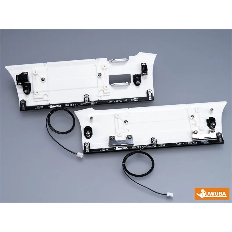 RC JUWUBA LED Zijlamp Zijrok Verlichting voor 1:14 Tamiya Truck Auto VOLVO DIY Onderdelen Speelgoed