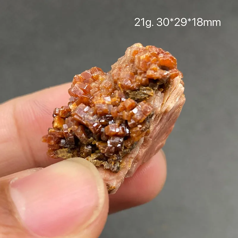 100%  Natural Vanadinite  Mineral Specimens Stones and Crystals Healing Crystal