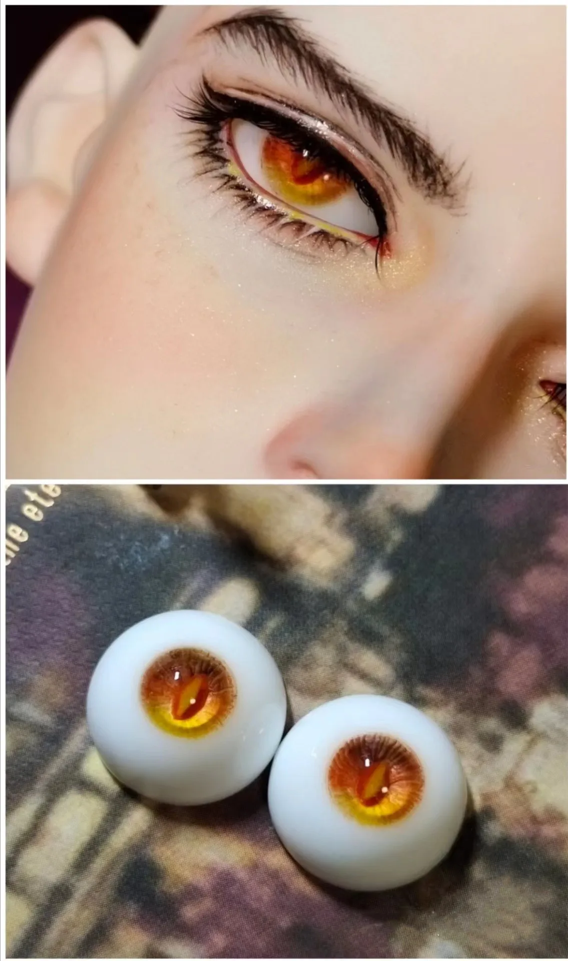 14mm-6 BJD Doll Eyes “A new realm” Doll Eyeball 1 Pair