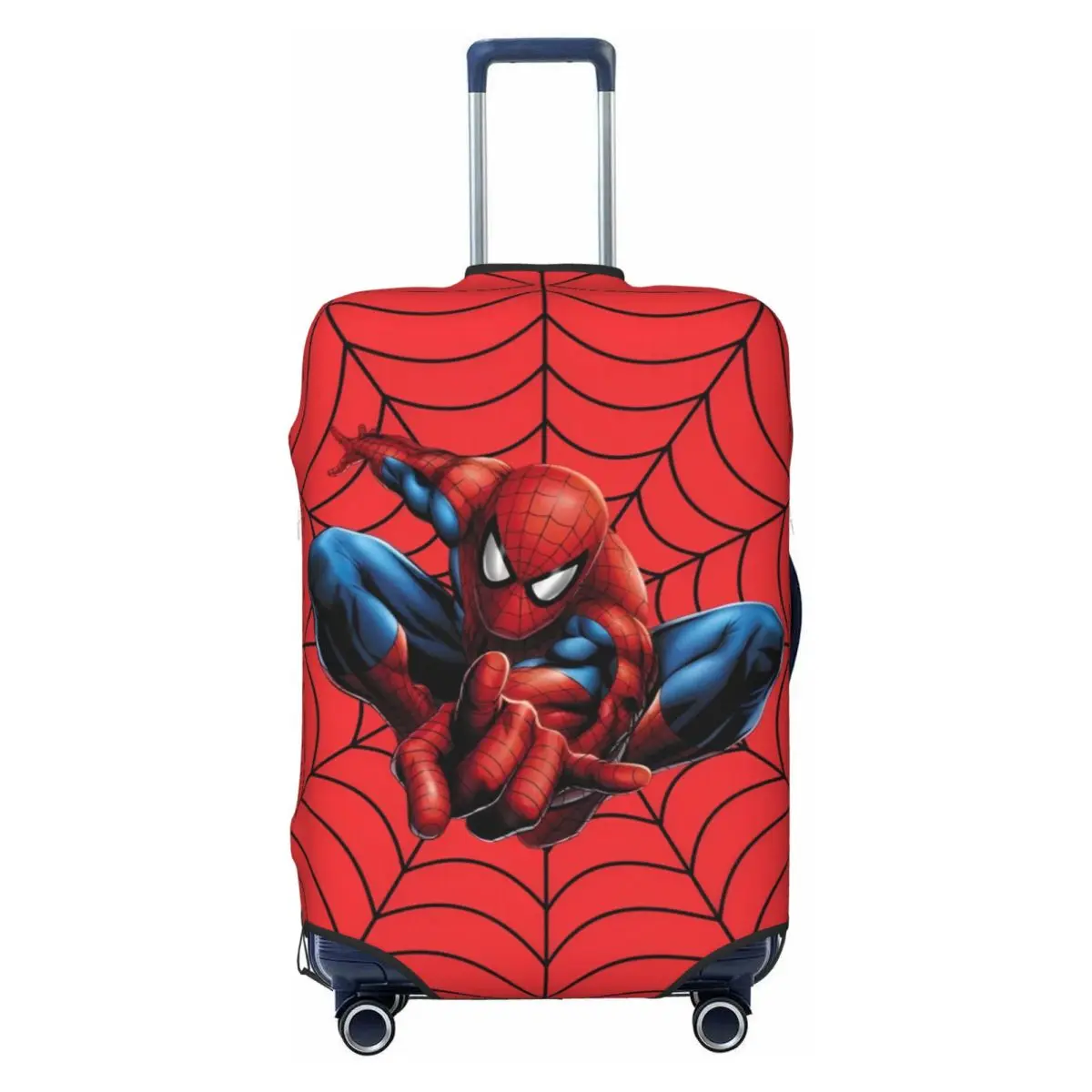 Spider Man Spider-Man Travel Luggage Cover Fashion Suitcase Protector Washable Baggage Covers Fits 18-32 Inch Luggage