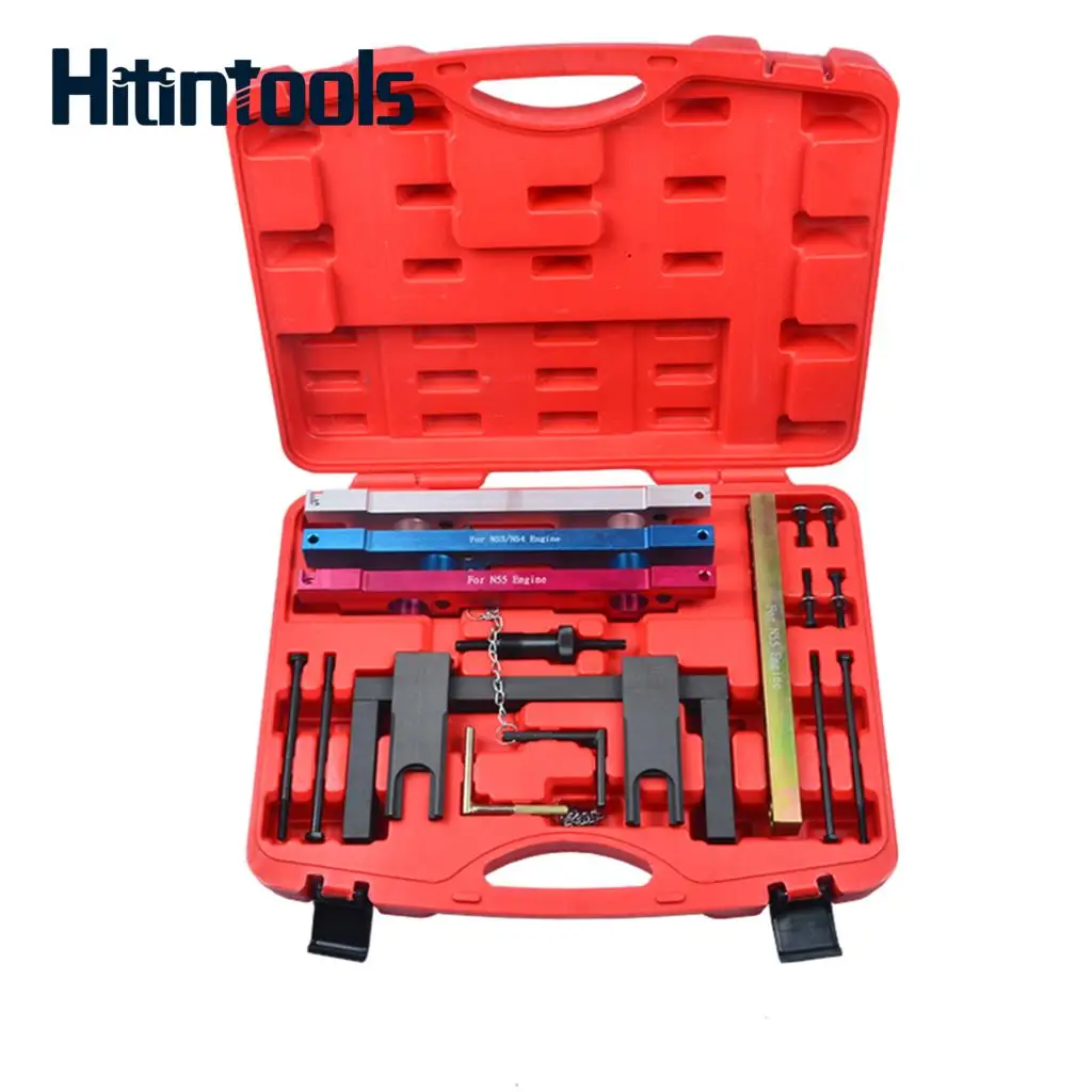 

Engine Camshaft Alignment Timing Tool Kit For BMW N51 N52 N53 N54 N55 Cylinder 2.3 2.5 2.8 3.0 3.5i Engines