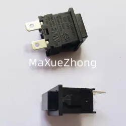 Original new 100% self-locking button switch press 15*21 with lock button power switch LC83 square 10A 2pin