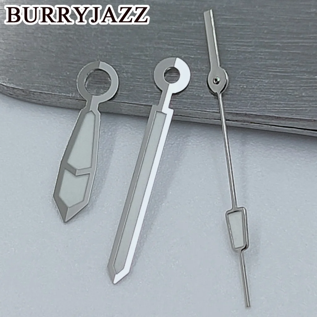 Burryjazz นาฬิกา4R36 4R35 NH38 NH36ของ NH35สีเงินทองคำสีกุหลาบสีทองสีแดงสีน้ำเงินสีเขียวมือสีเขียวเรืองแสง