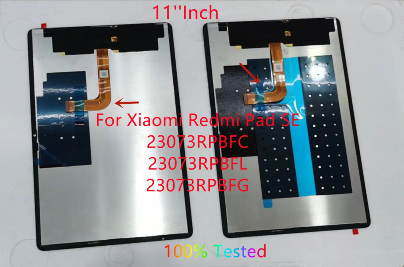 

11 дюймов для Xiaomi Redmi Pad SE 23073RPBFC 23073RPBFL 23073RPBFG ЖК-дисплей с цифровым преобразователем сенсорного экрана в сборе, ремонт, 100% тестирование