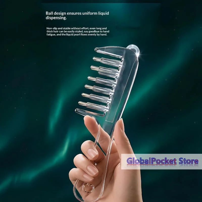 [TG823]1 Set Anti-Frizz Scalp Nourish Hair Firming Applicator Multi-Function Mini Portable Head Applicator Hair Care Anti-Static