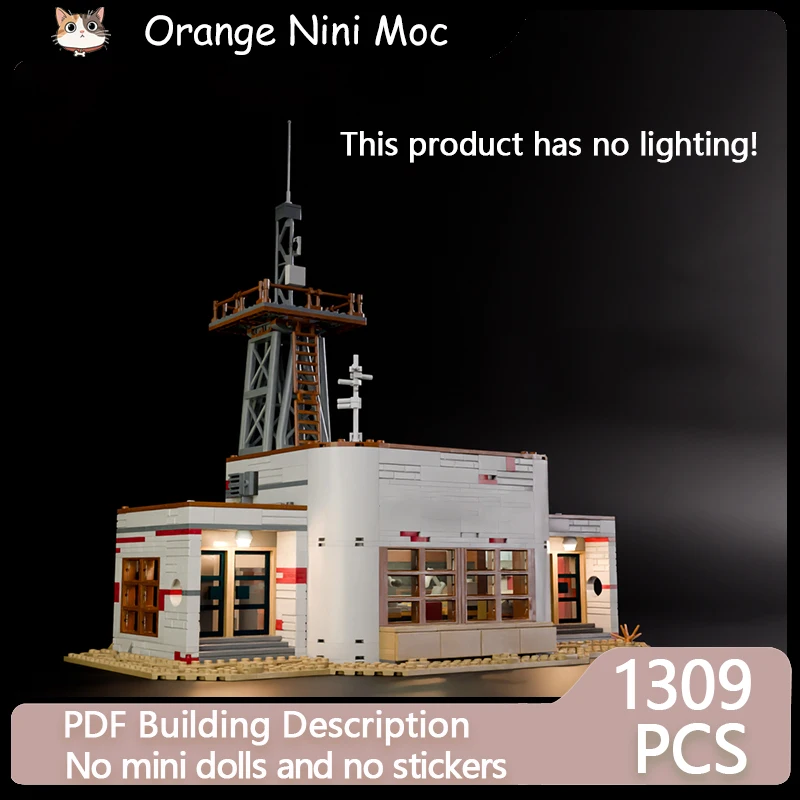 Strange Movie Model MOC Building Bricks Expand Radio Stations Modular Technology Gifts Holiday Assemble Children Toys Suit