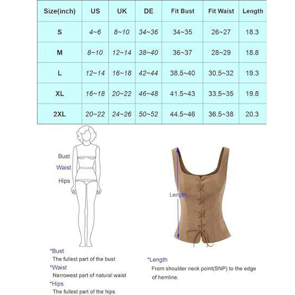 女性のための中世のケルトコルセットトップ,レースアップ,ハンターの戦士,コスプレ衣装,女性のためのチョッキ,ルネッサンス,射手の海賊ベスト,セクシー